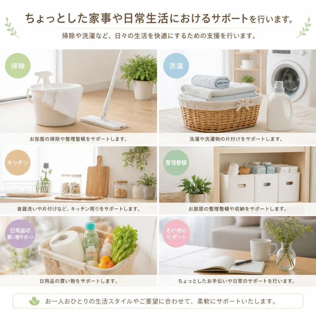 日常生活を支える生活支援