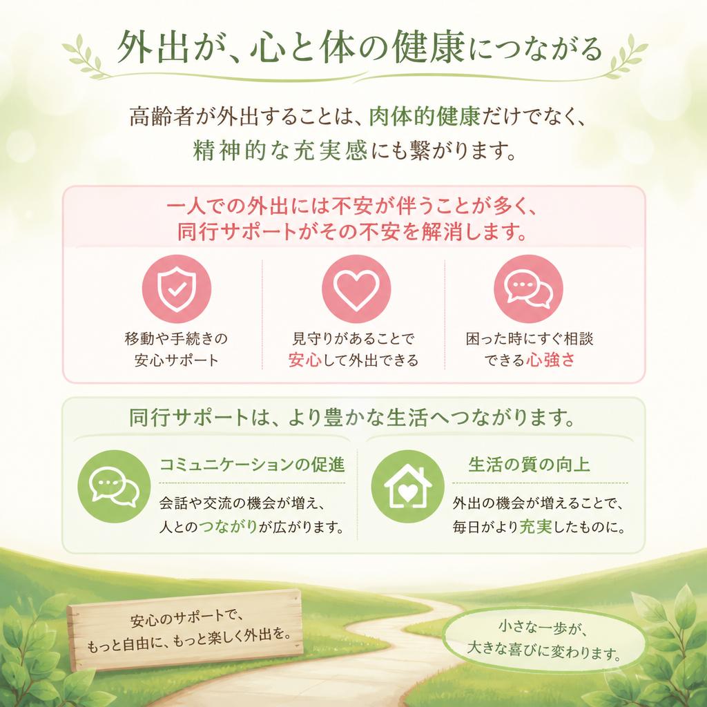 なぜ外出同行が重要なのか
